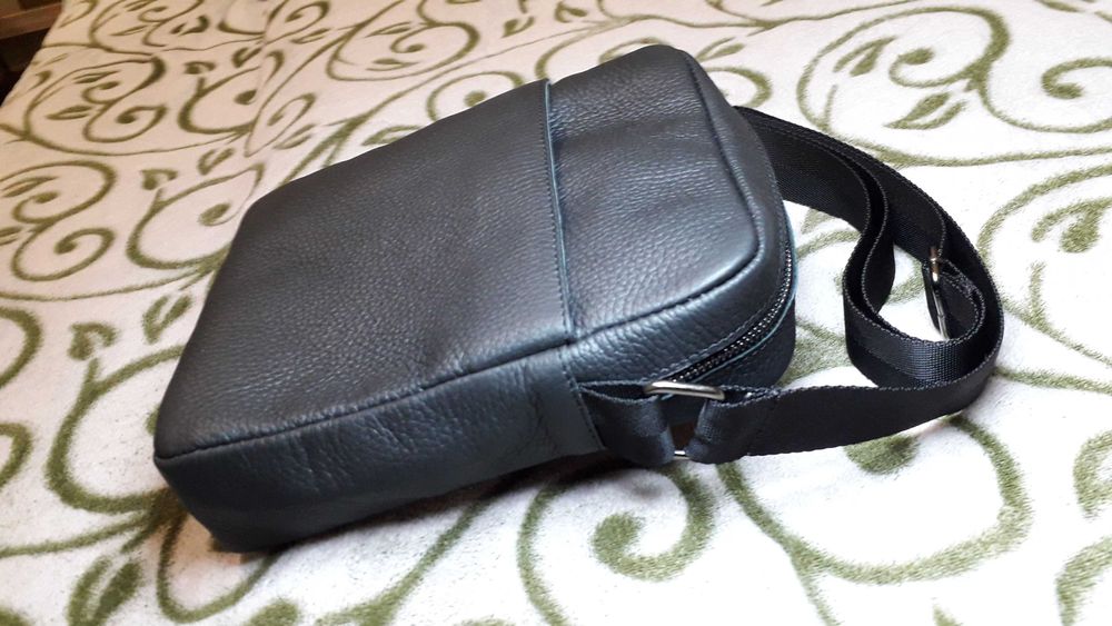 Шкіряна сумка чоловіча сумка через плече шкіряний клатч барсетка