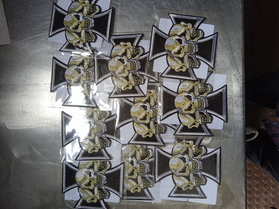 Patch Skull para bordar