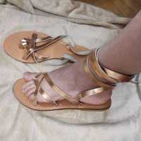 Вєтнамки шкіра Asos кожа босоніжки сандалі літо взуття