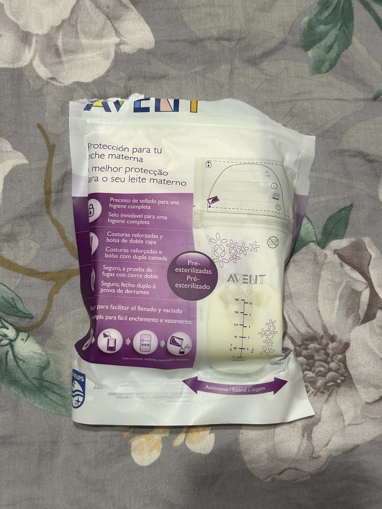 Пакеты для заморозки грудного молока Philips Avent