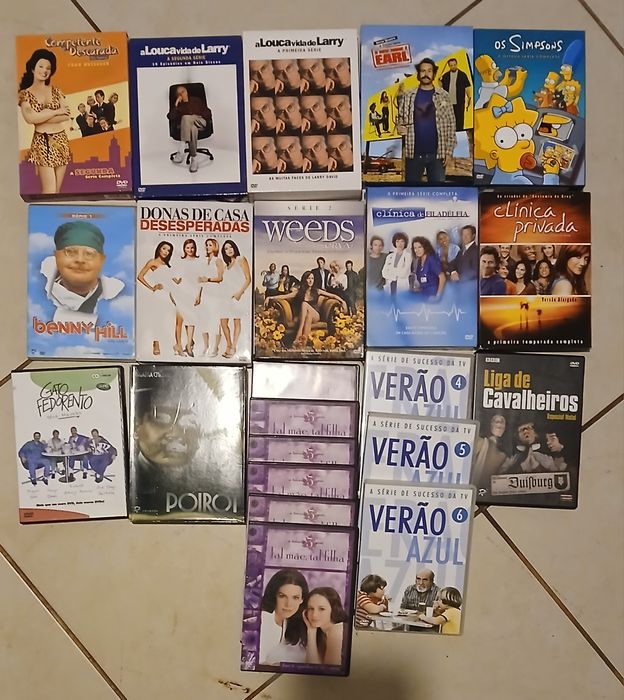 Séries em DVD - Óptimo estado