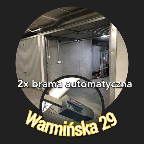 Garaż podziemny Warmińska29 automatyka prąd ogrzewanie