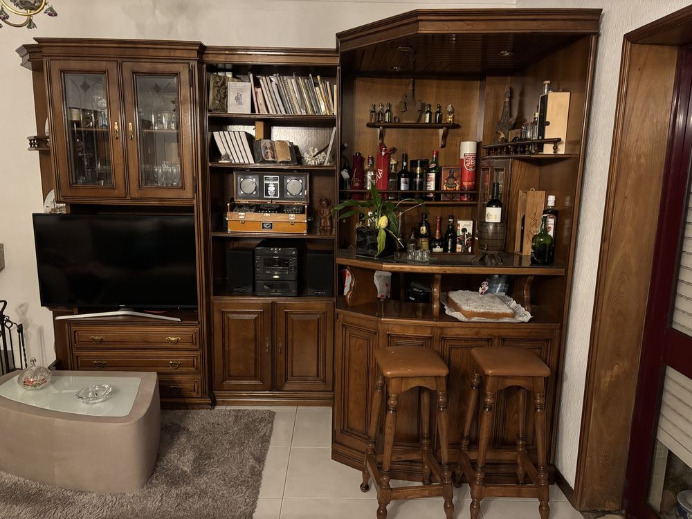 Bar de sala de estar/jantar