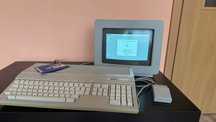 Zestaw Atari 520 STFM, Monitor SM124, mysz, 100% Sprawny, zadbany