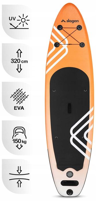 Deska SUP pompowana 320 cm 12w1 z siedziskiem – uniwersalny zestaw