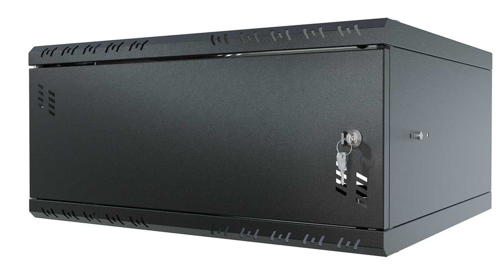 Szafa Serwerowa Wisząca RACK 19" 4U 450mm Metalowe Drzwi Stalflex