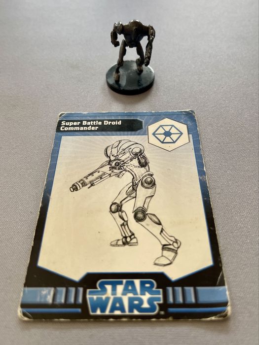 Super Battle Droid Commander Star Wars Miniatures Clone Wars 6/6