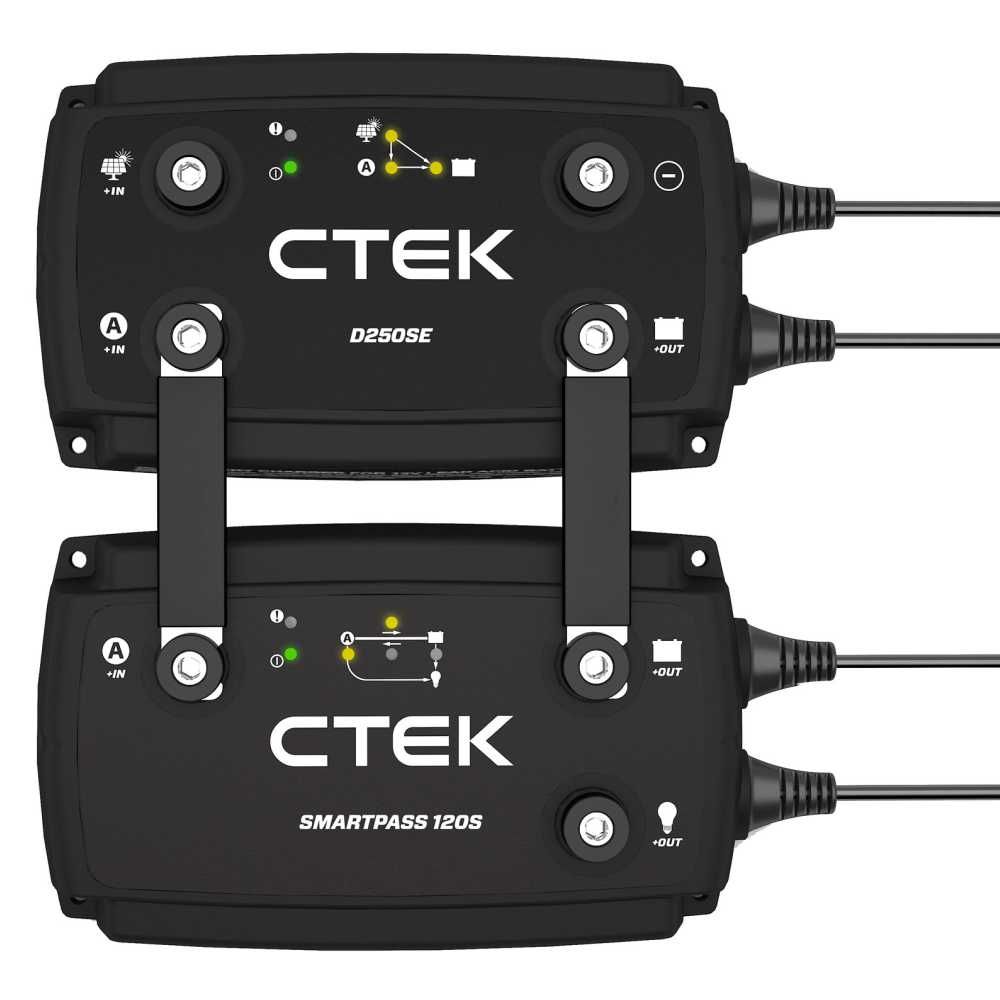 Зарядний пристрій CTEK D250SE + Регулятор Smartpass 120S LiFePO4