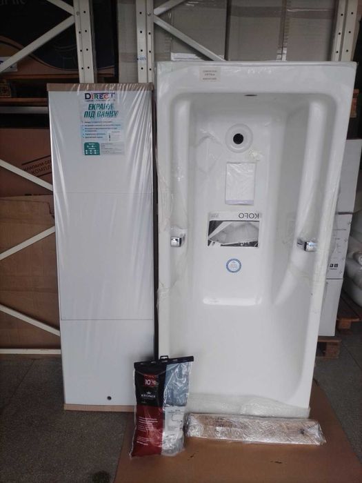Повний Комплект акрилова ванна KOLO Comfort Plus 170х75