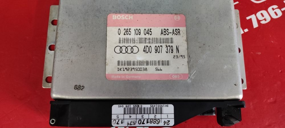 Sterownik Moduł ABS-ASR Audi A4 S4 B5 Sedan 2.6 B 1995