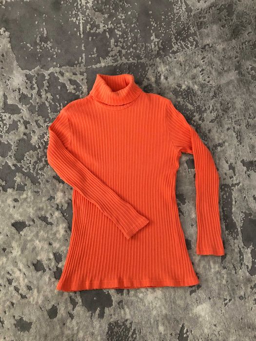 golf damski pomarańczowy r s 100% bawełna