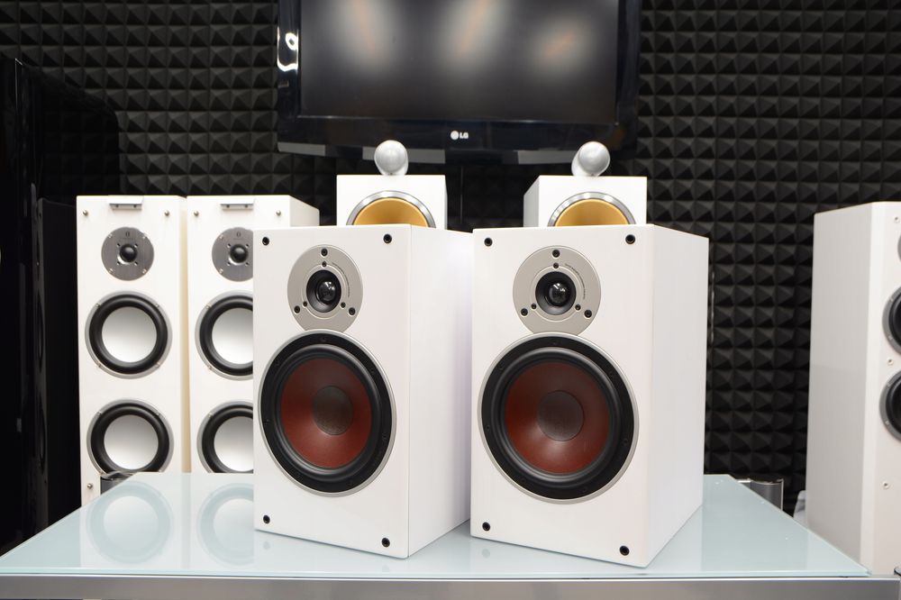 kolumny podstawkowe głośniki Monitory stereo Dali Zensor 3 Białe