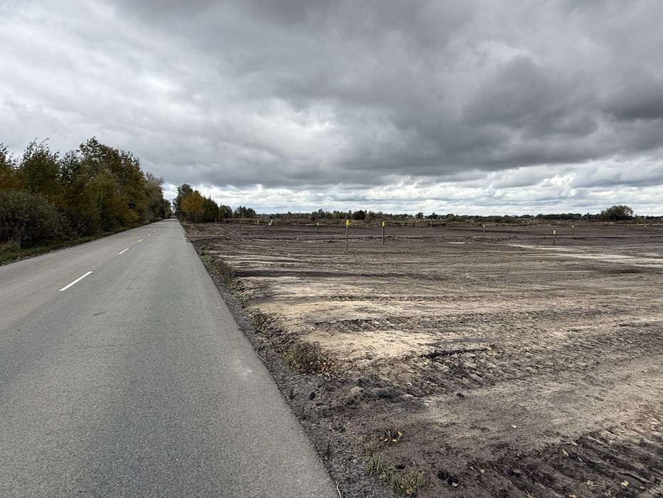 Зазимя, продаж 8сот. біля річки Десна,асфальт,комунікаціі