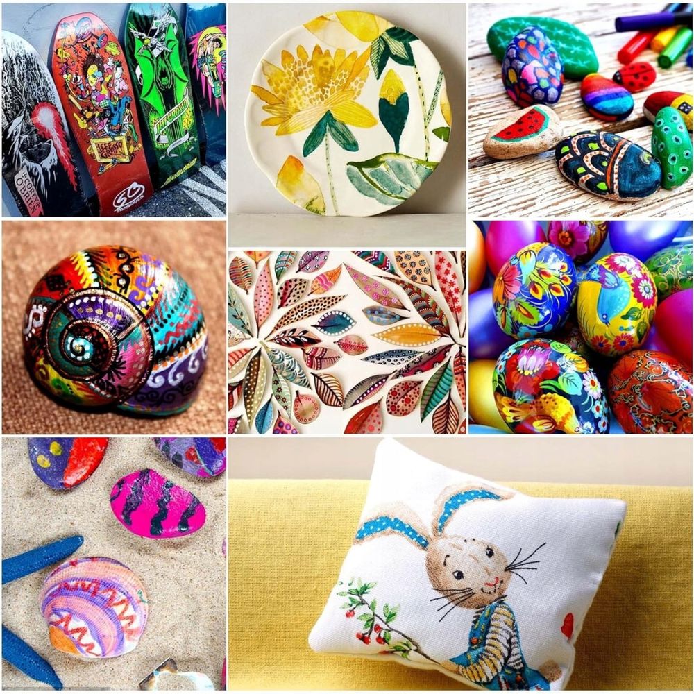 Wodoodporne markery 24 szt.