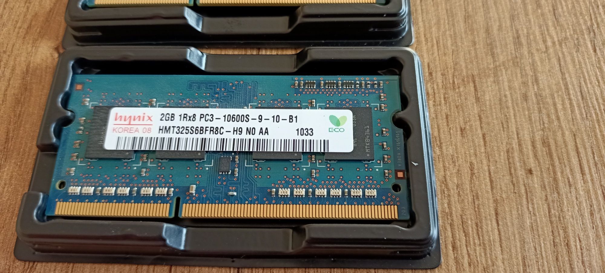 Pamięć RAM DDR3 2GB 1333MHz - 2szt.