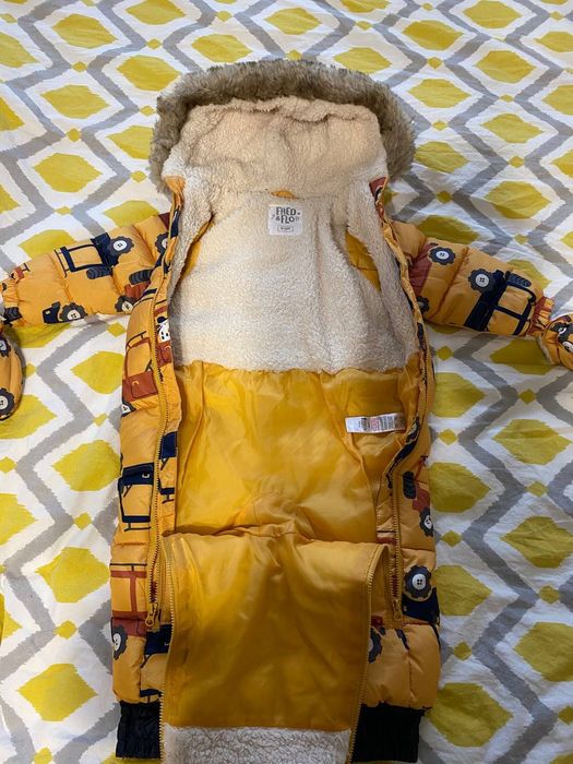 Зимовий комбінезон для хлопчика 9-12 місяців