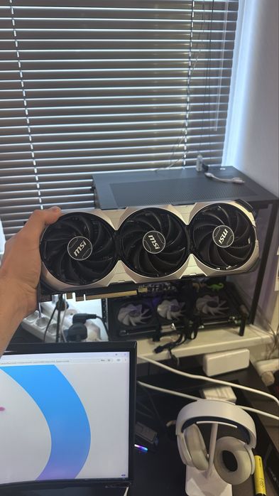 Видеокарта RTX 4070 12GD6X MSI VENTUS 3x проблемная