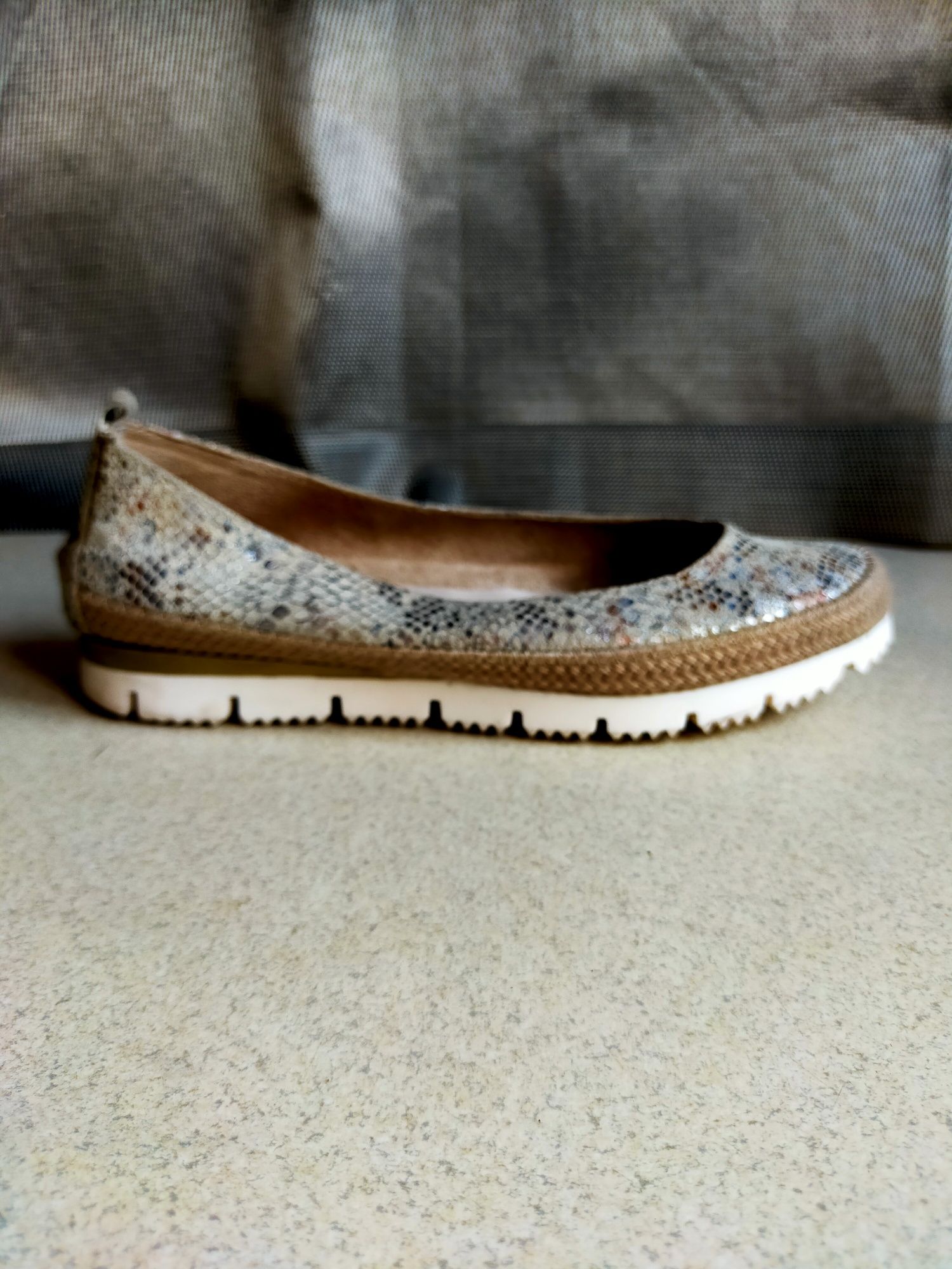 Espadryle Quazi złote 36
