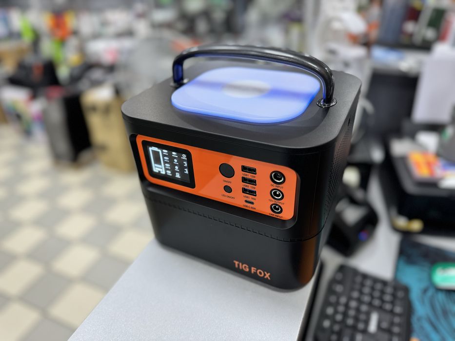 Портативна зарядна станція TIG FOX T500 Portable 540 Wh
