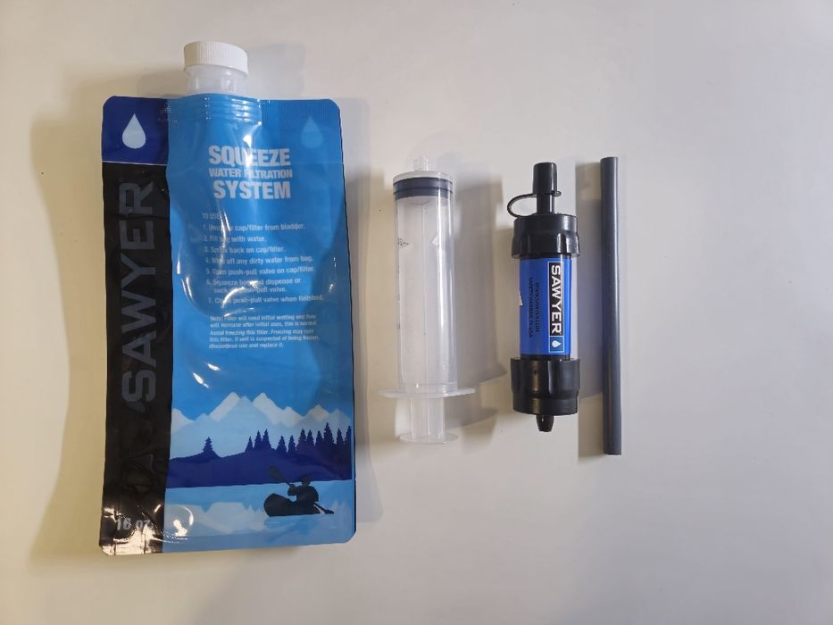 Filtr Sawyer USA BLUE Turystyczny Przenośny do Uzdatniania Wody