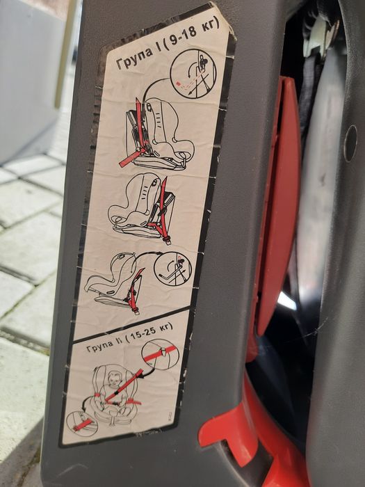 Автокрісло Eternal Shield ES01-T25 (9-25 кг) та Бустер RoRo (22-36 кг)