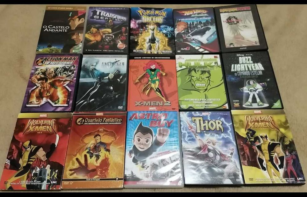 DVD´s originais Disney + DreamWorks