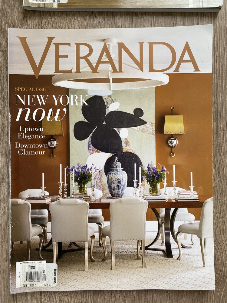 4 magazyny wnetrzarskie po angielsku- Veranda, Home & Gardens