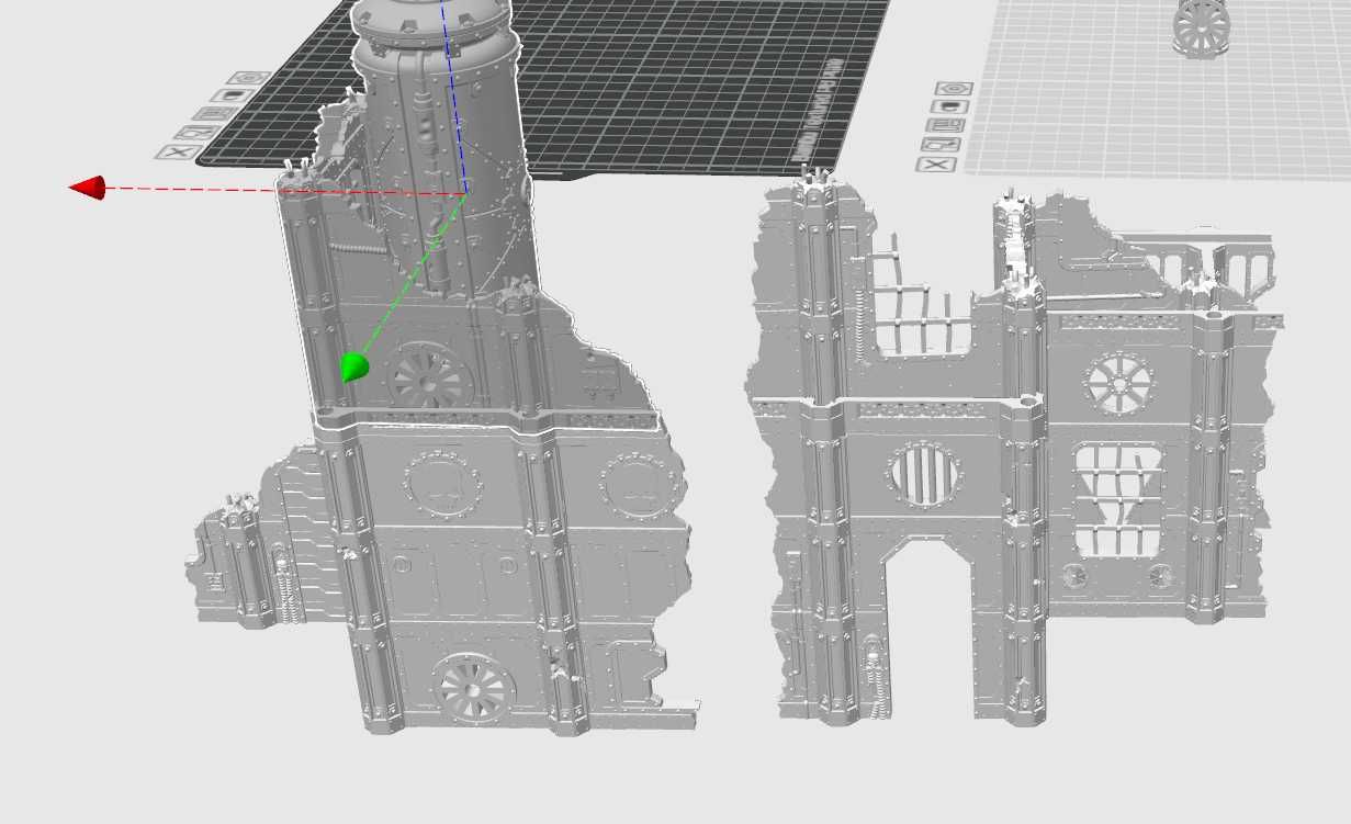 Teren do  Kill team (Damaged Ammo Factory) | Druk3D Zlecenie