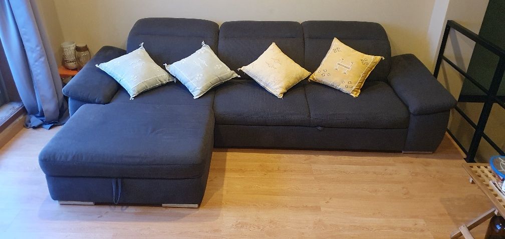 Sofá Chaise Longue, Excelente Estado (s/ entrega)