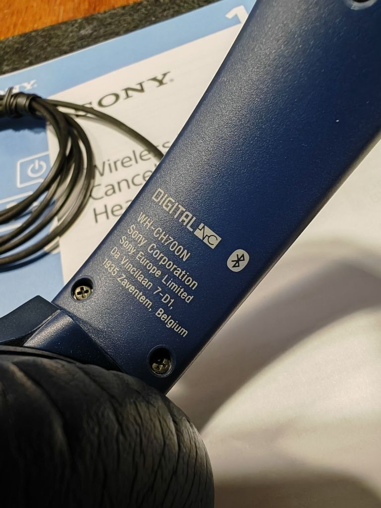 Słuchawki bezprzewodowe SONY DIGITAL WH-CH700N Stan idealny