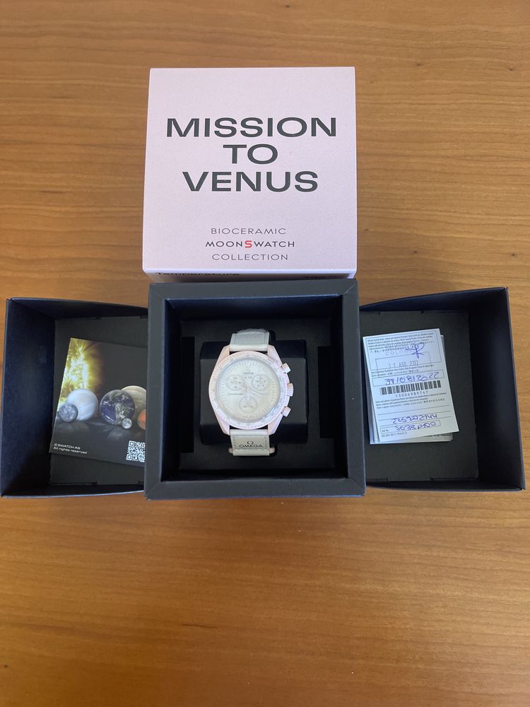 Relogio Swatch omega mission to VENUS