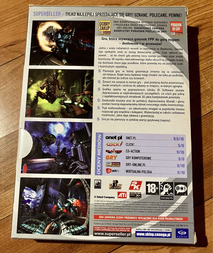 Gra PC Prey PL box