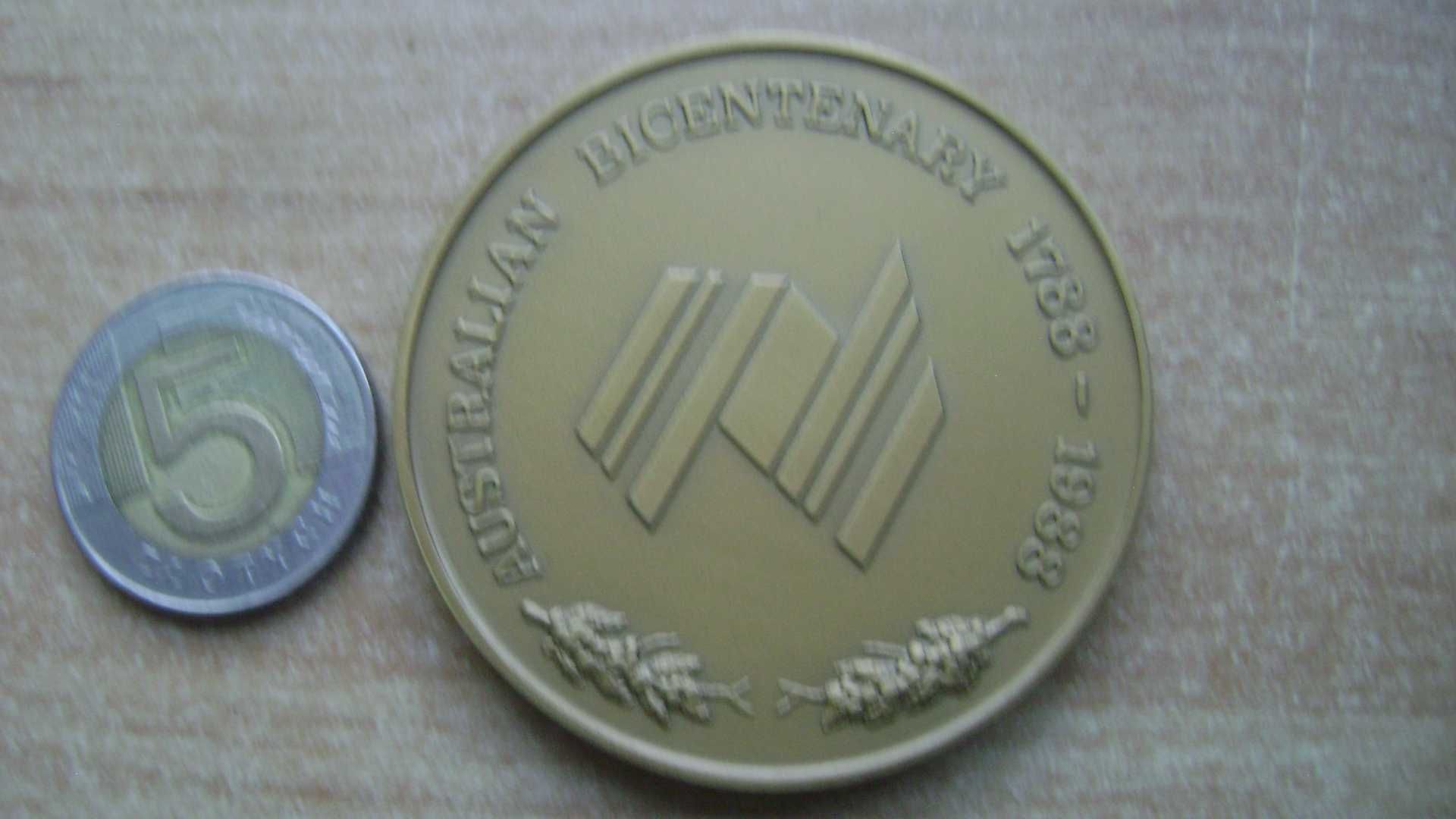 Starocie z PRL - Żeglarstwo = Medal Tall Ships 1988r. z Australii