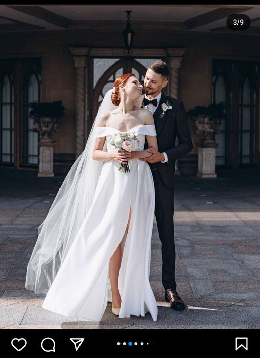 Весільна сукня після хімчистки