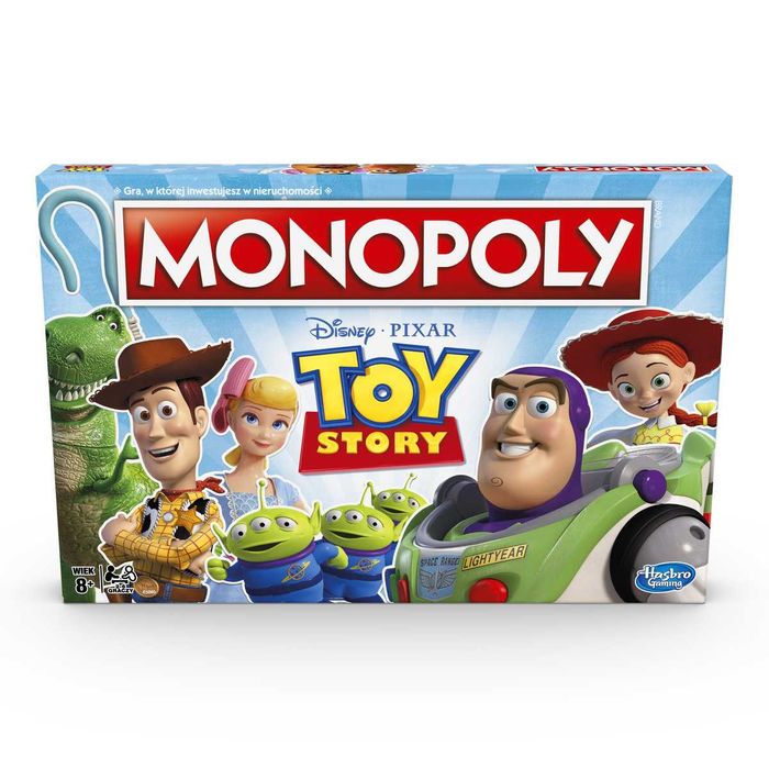 HASBRO MONOPOLY Toy Story gra planszowa E5065 nowa