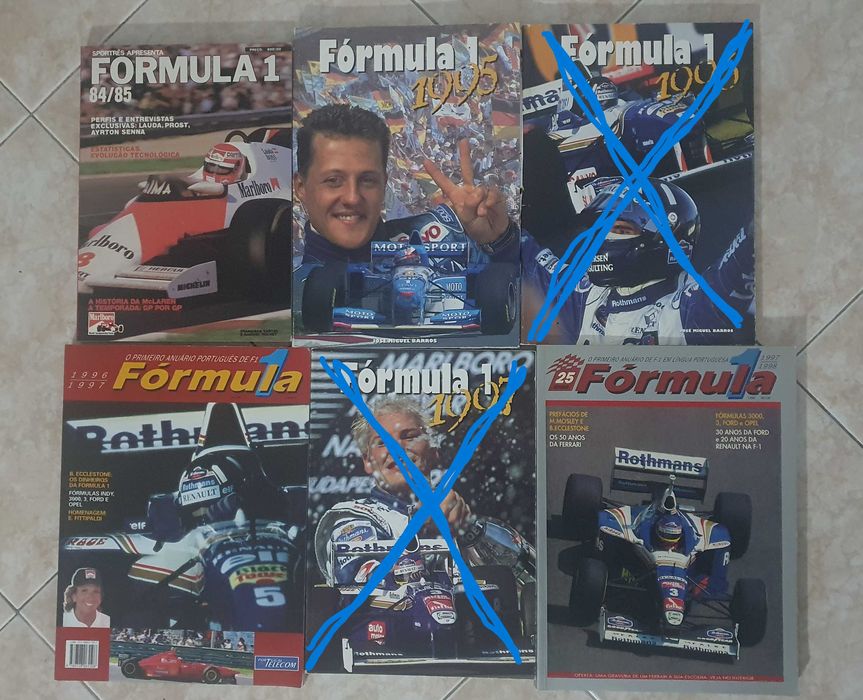 Anuários de FORMULA 1