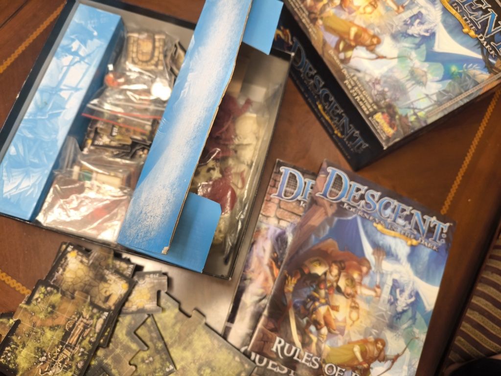 Descent Journeys in the dark wędrówki mroku 2nd edition druga edycja