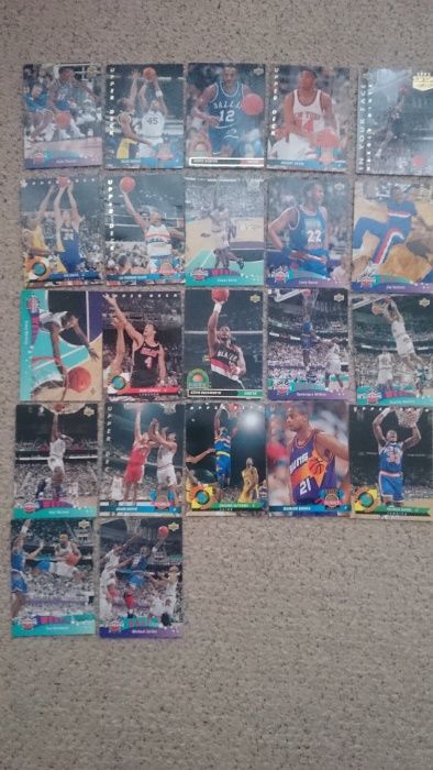 PROMOCJA Unikatowe KARTY NBA lata 90-te