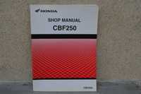 Honda CBF 250 mc35 SERWISÓWKA manual OEM