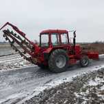 MTZ ETC 165  Koparka łańcuchowa, ciągnik mtz 82