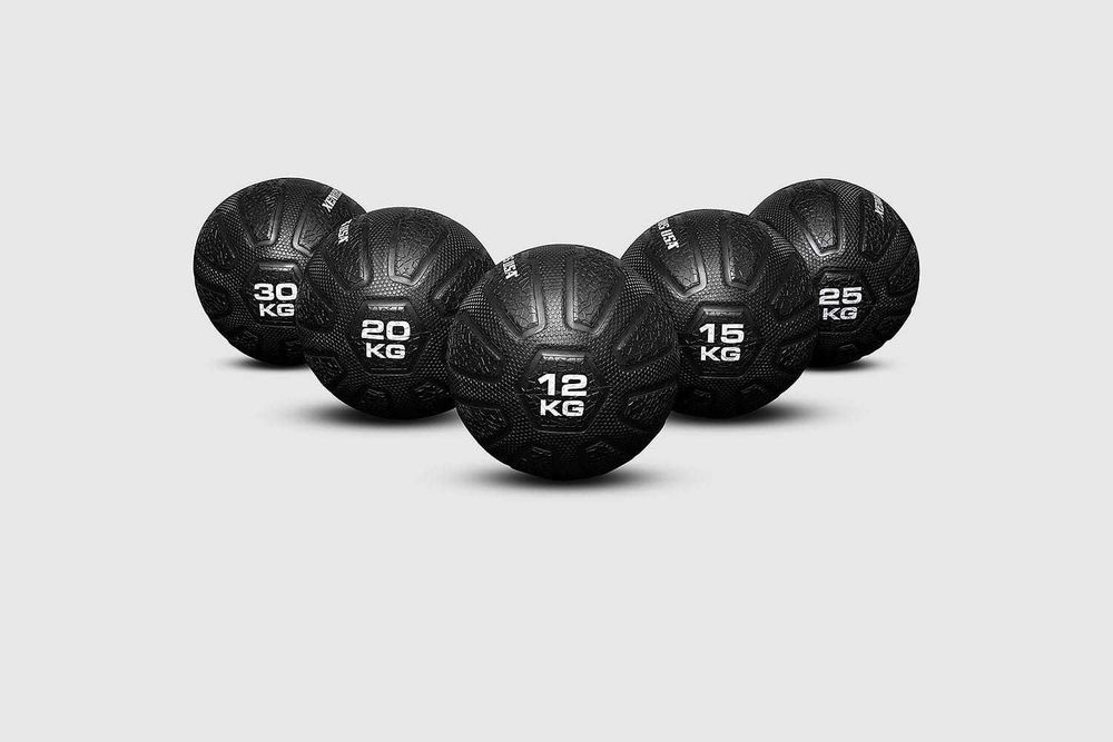 Piłka lekarska gumowa Heavy Duty Xenios USA 25 kg