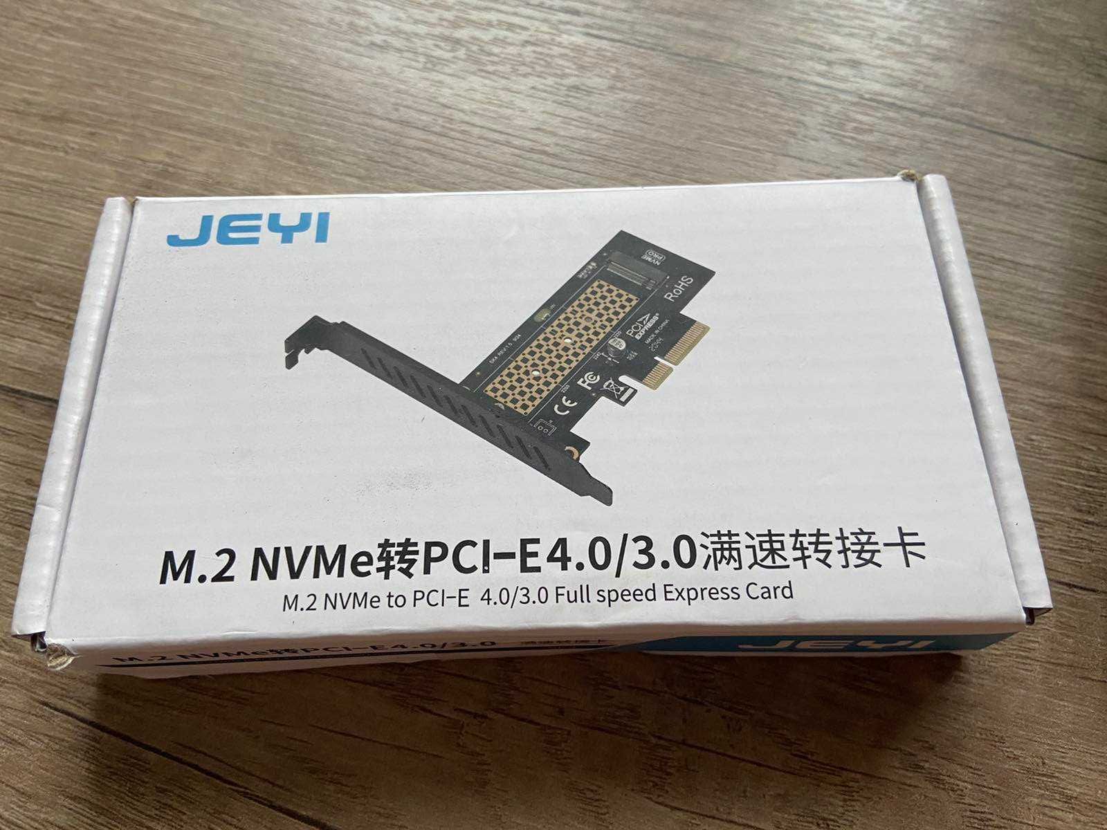 Карман з M.2 NVMe to PCI-E новий, запакований, не відкривався