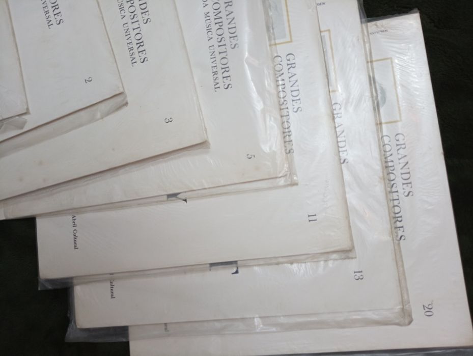 8x vinil musica classica 	- Grandes Compositores Da Música Universal*