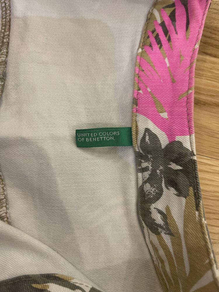 Джинсовый пиджак Benetton