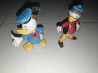 Pato Donald e Prof. Pardal PVC anos 80