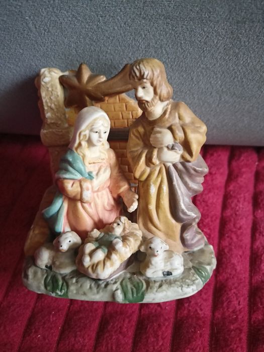 Szopka bożonarodzeniowa porcelana