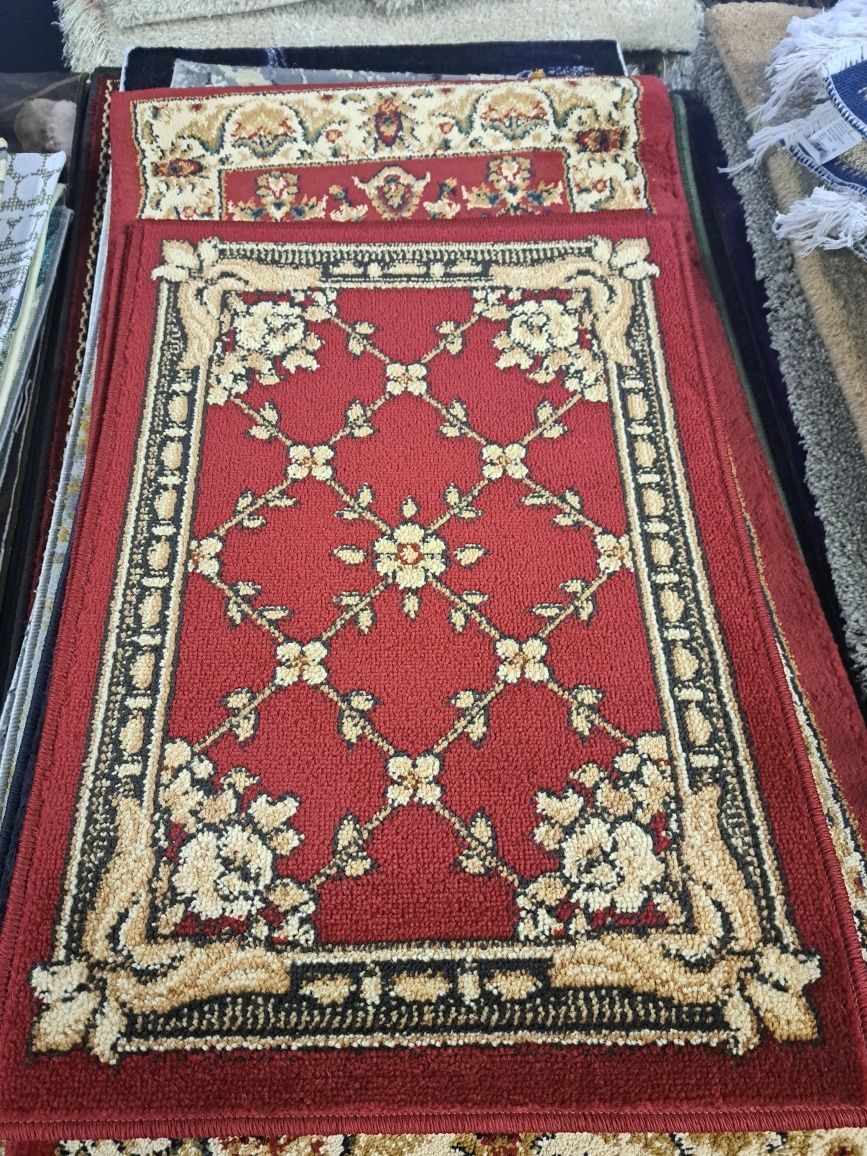 Chodnik dywan dywanik 50x70 bordowy bordo tradycyjny
