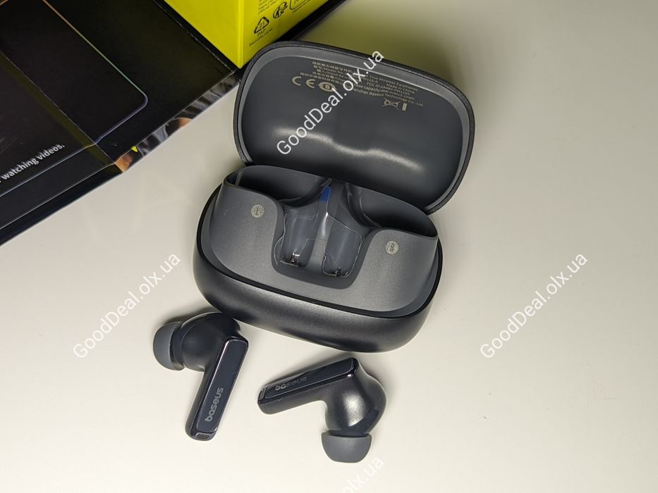 Навушники Baseus Bowie M2s Ultra з екраном, Hi-Res, новi