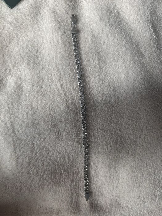 срібний браслет