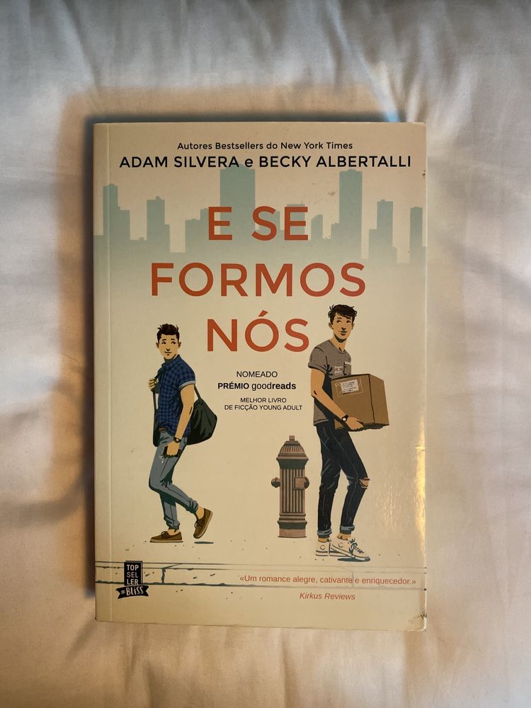 Livro - E se formos nós de Adam Silvera e Becky Albertalli